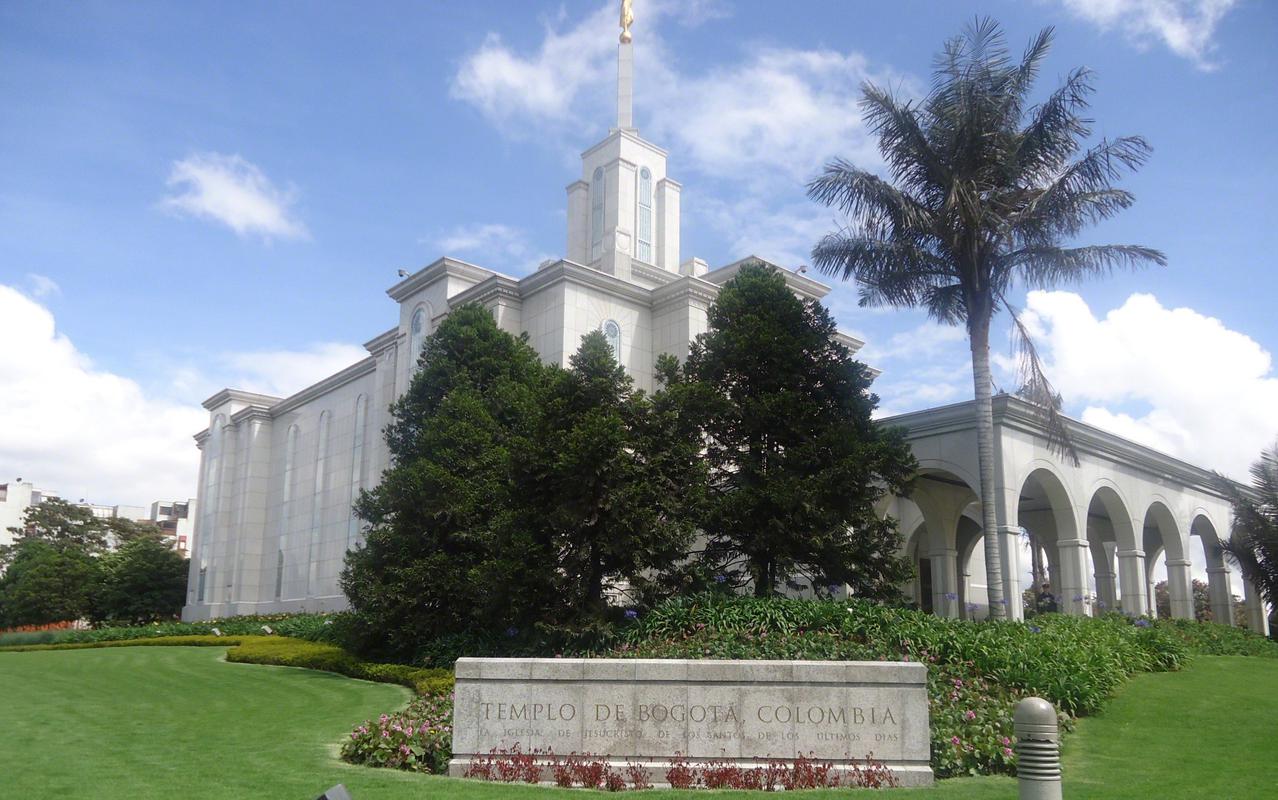 The Bogotá Colombia Temple. 
