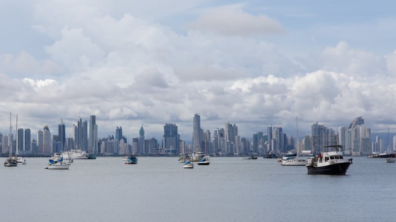 Boats on the water in Panama City, Panama.