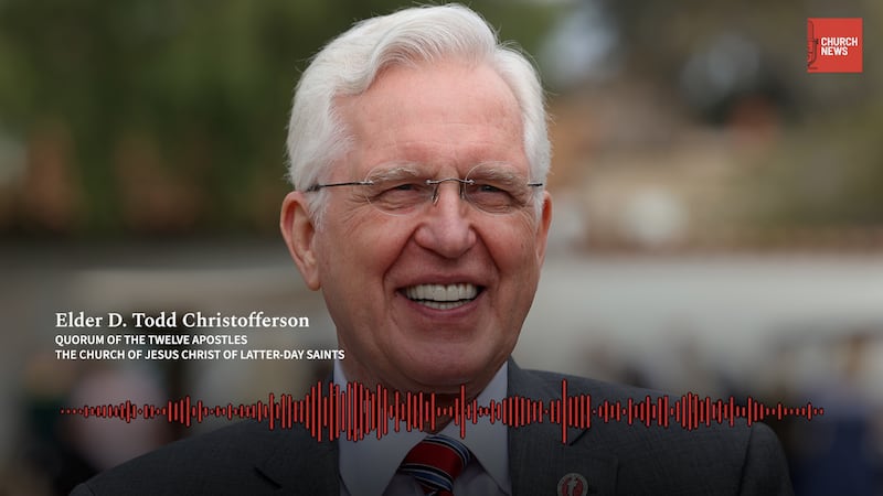 Elder D. Todd Christofferson of the Quorum of the Twelve Apostles joins the Church News podcast.